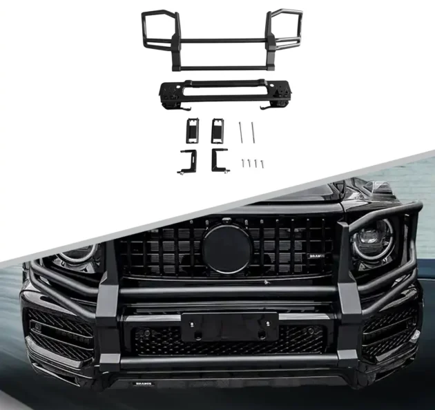 BENZ W464 G63 2019-2022 Car Body Parts Bra-bus Style Auto Front Bumper Guard