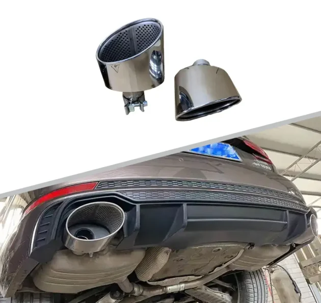 AUDI A4 2016-2019 Rear Bumper Tail Pipe