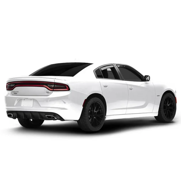 Dodge Charger 2015-2022 Rock Style PP Rear Diffuser Lip Bumper Normal Bumper - Image 5