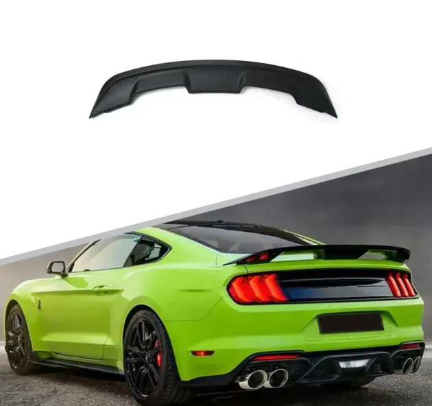 Ford Mustang 2010-2014 V6&GT&GT500 Old To New GT500 Style Rear Lip Spoiler