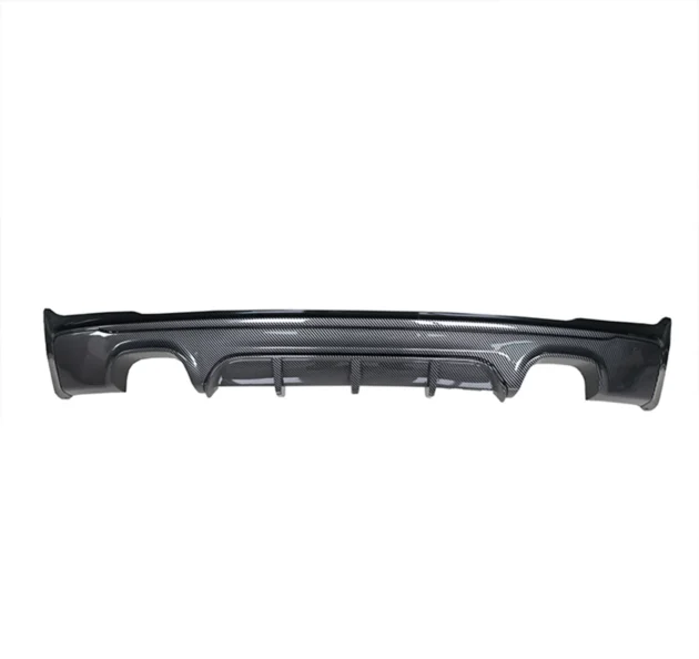 BMW F22 M-Tech Rear Bumper Diffuser Dual Outlet Dual Hole - Image 2