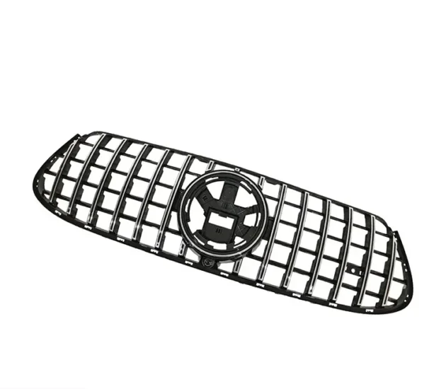 BENZ AMG63 W167 2020+ Silver Color Car Front Bumper Lip Grille - Image 4