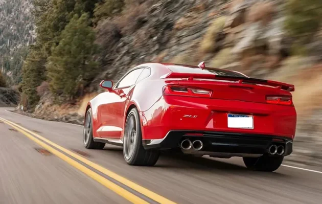 Chevrolet Camaro 2016-2018 ZL1 Style Rear Bumper Spoiler - Image 4