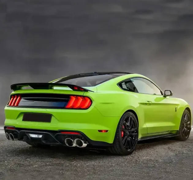 Ford Mustang 2010-2014 V6&GT&GT500 Old To New GT500 Style Rear Lip Spoiler - Image 4