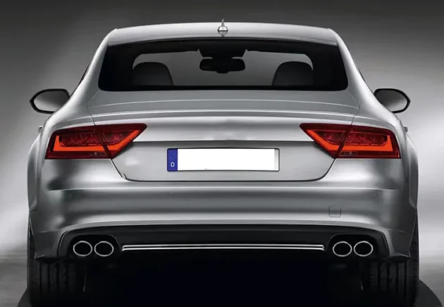 AUDI A7 2012-2015 Rear Diffuser Body Accessories - Image 3