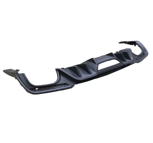Mustang 2018-2022 PP Material ROCK Style Car Bumper Rear Diffuser Lip - Image 2