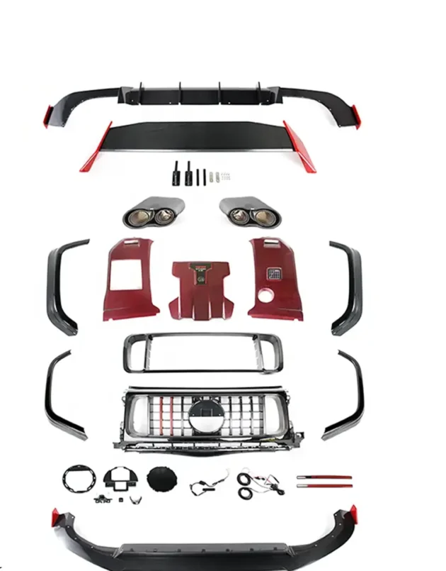 BENZ W464 2019-2022 BRS Rocket B900 Dry Carbon Parts - Image 2