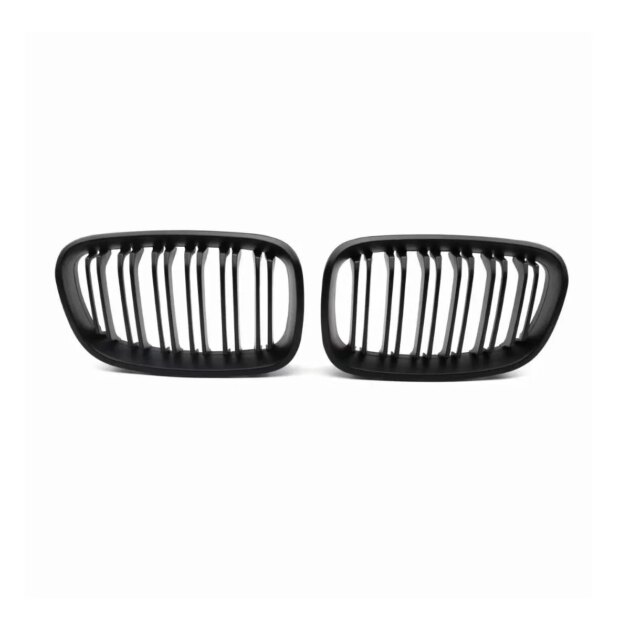 Bmw F20 Front Bumper Body Parts 3-Color Grille double line - Image 2