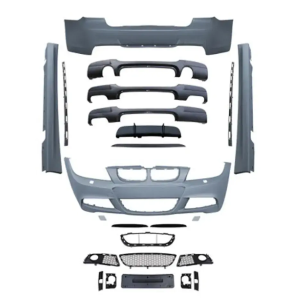 BMW E90 LCI 2005-2008 Body Kit Hood Fender Front Rear Bumper Lip Body Kit