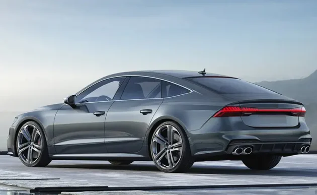 AUDI A7 2019+  Rear Diffuser With Stainless Steel pipes - Image 4