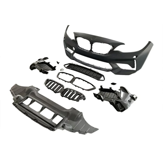 BMW F87 M2C Style PP ABS Car Front Rear Bumper Body Kit - Image 3