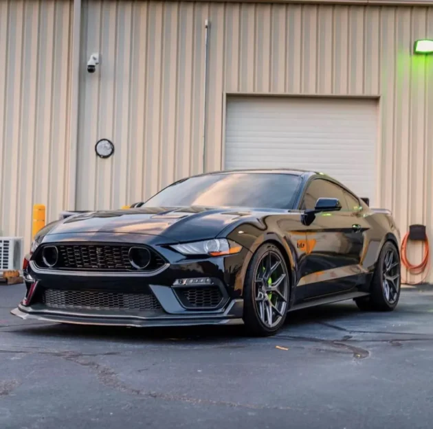 Ford Mustang 2018-2022 Mach1 Style Front Bumper Body Kit - Image 2