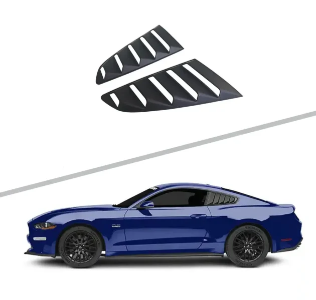 Mustang 2015-2022 Classic Style Car Body Parts Quarter Window Louver