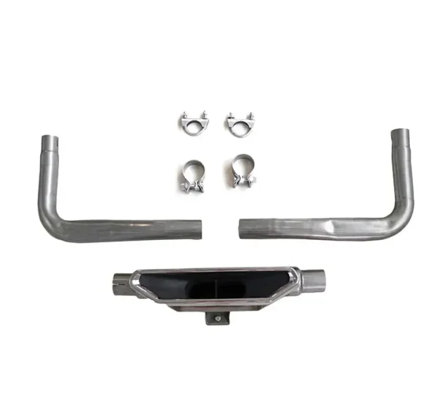 HONDA CIVIC 2016+ SI Style Stainless Steel Car Rear Bumper Accessories Tail Pipe - Image 2
