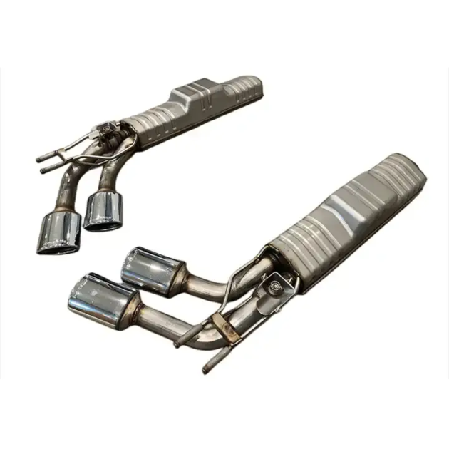 BENZ W463 2019-2022 Stainless Steel Silver Exhaust With Valve Base - Image 2