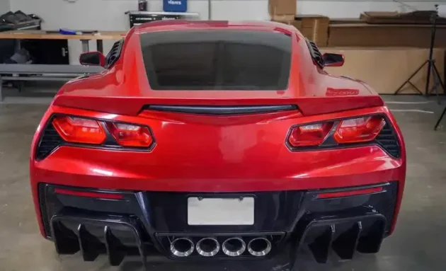 Corvette C7 2014-2019 Rear Diffuser Lip - Image 4