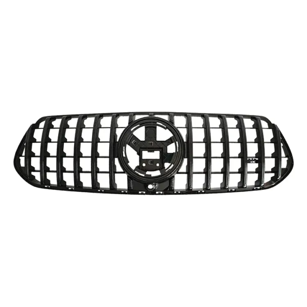 BENZ AMG53 W167 2020+ Style Black Color Car Front Bumper Lip Grille - Image 2