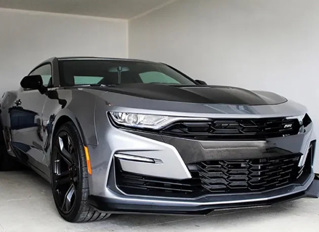 Chevrolet Camaro 2019-2022 SS Style Front Bumper Lip Body Kit - Image 5