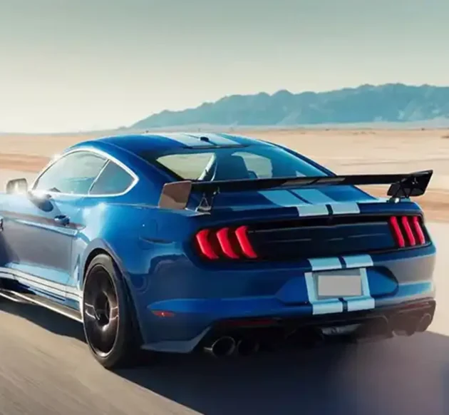 Mustang 2018-2022 GT350 Style Car Bumper Rear Diffuser Lip - Image 5