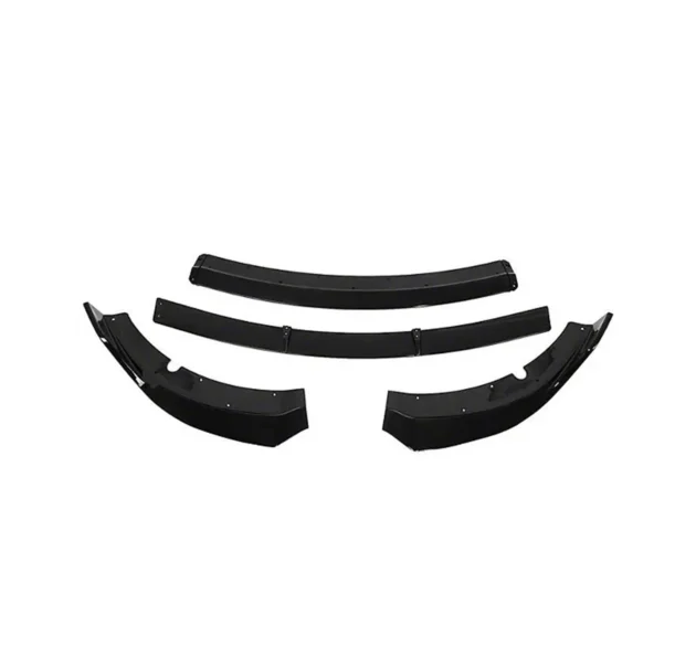 Dodge Charger 2015+ Rock Style Black Front Lip SRT Bumper - Image 3