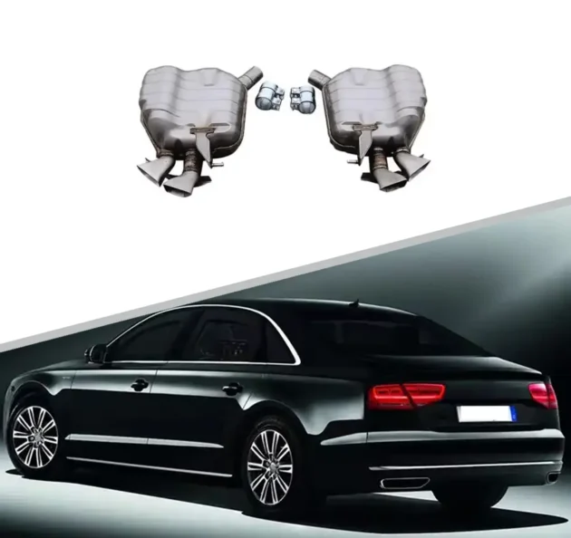 AUDI A8 2011-2014 Rear Bumper Bomdy Accessories Stainless Exhaust