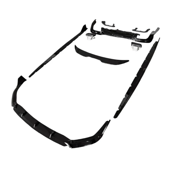 BMW F44 Front Rear Bumper M-Performance Style Front Lip Side Skirt Body Kit - Image 2