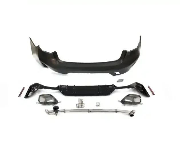 BMW F30 F35 G20 LCI M-Tech Style Body Kit Hood Fender Front Rear Bumper Lip Headlight Tail Light Lamp - Image 3