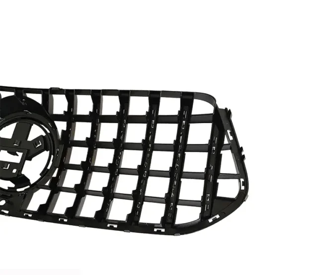 BENZ AMG53 W167 2020+Auto Accessories GT 1.1 Style Silver Color Car Front Bumper Lip Grille - Image 4