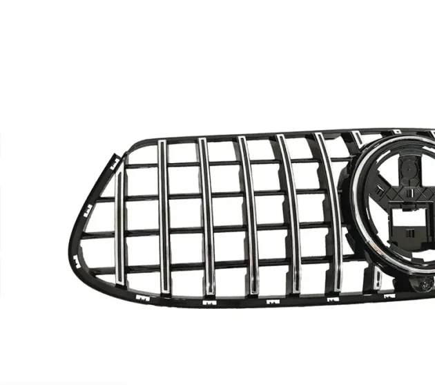 BENZ AMG63 W167 2020+ Silver Color Car Front Bumper Lip Grille - Image 5