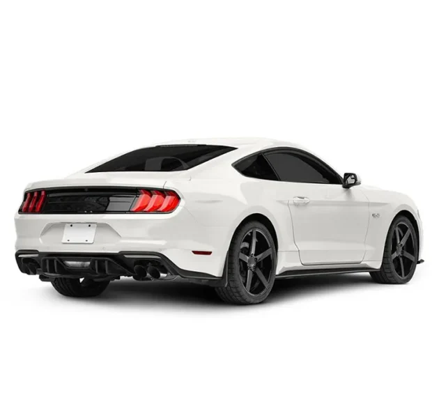 Mustang 2018-2022 PP Material ROCK Style Car Bumper Rear Diffuser Lip - Image 4