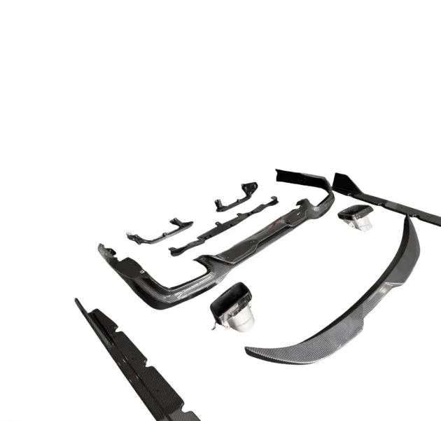 BMW F44 2 Series 4-door Sport upgraded MP Aero kit Front Lip Rear Diffuser Full Body Aero Kit - Image 2