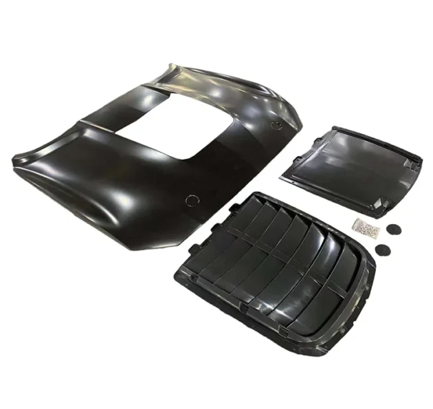 Mustang 2018-2022 GT500 Style Sheet metal stamping Hood engine cover Aluminum Hood - Image 4