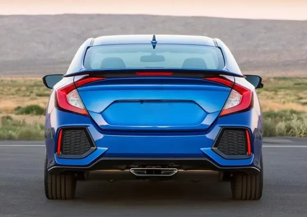 HONDA CIVIC 2016+ SI Style Stainless Steel Car Rear Bumper Accessories Tail Pipe - Image 3