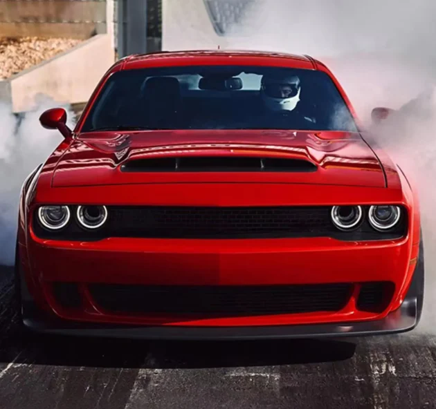 Dodge Challenger 2015-2022 Hood Car Auto Accessories - Image 3