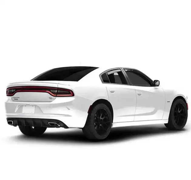 Dodge Charger 2015-2022 Rock Style PP Rear Diffuser Lip Bumper - Image 2