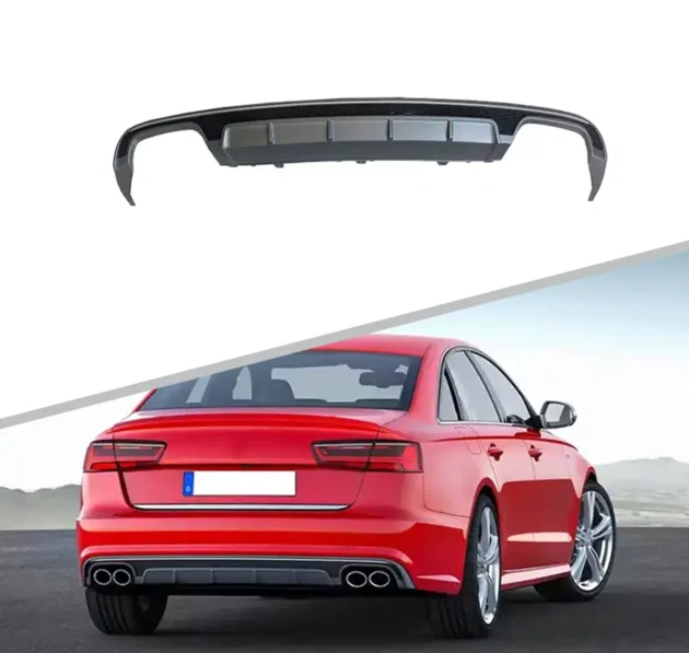 AUDI A6 2016-2018 Bumper Rear Diffuser