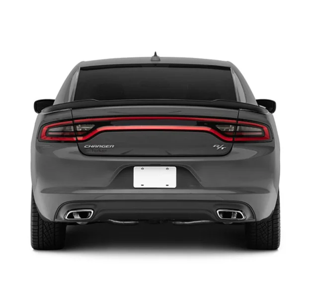 Dodge Charger SRT 2015-2022 SRT ROCK Style Black Rear Wing Spoiler - Image 4