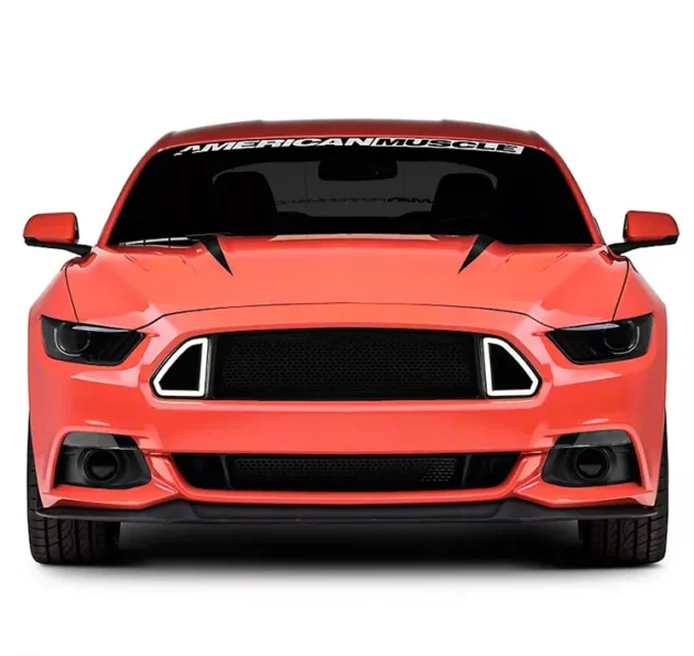 Mustang 2015-2017 Bumper Front Grille With LED Light - Image 5