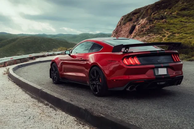 Mustang 2015-2021 GT500 B Style Rear Wing Spoiler - Image 4