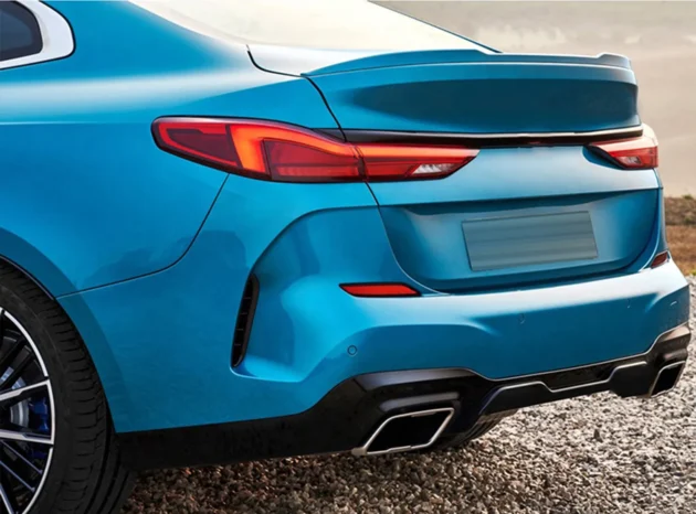 BMW F44 M-Tech M235i Style Car Rear Bumper Diffuser With Tips - Image 4