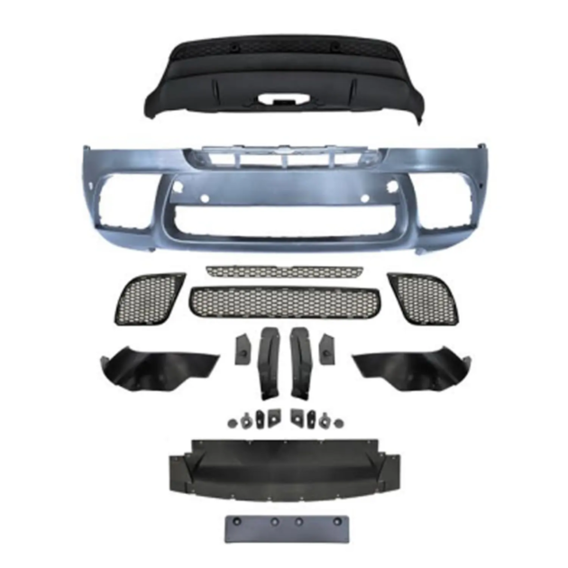 BMW X6 E71 Car Parts Front Rear Bumper Lip Diffuser PP ABS Auto Body Kit