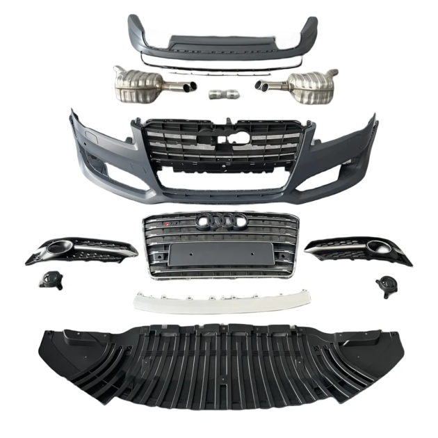 Audi A8 2015-2017 bodykit front bumper grill rear diffuser