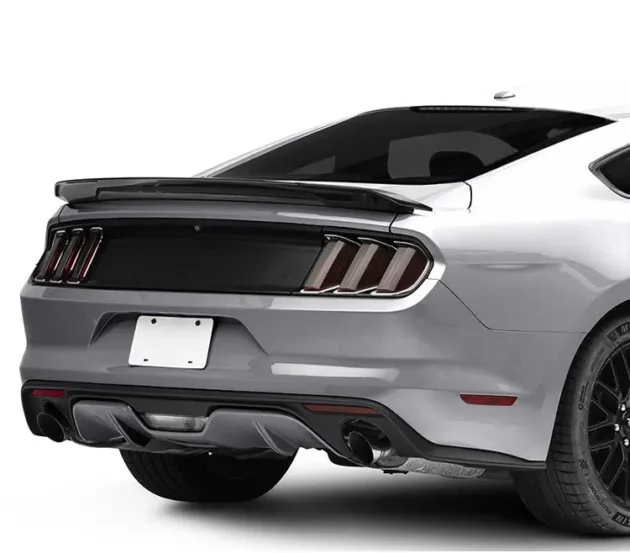 Mustang 2015-2021 GT350 Style Gloss Black Auto Bumper Modified Body Parts Spoiler - Image 6