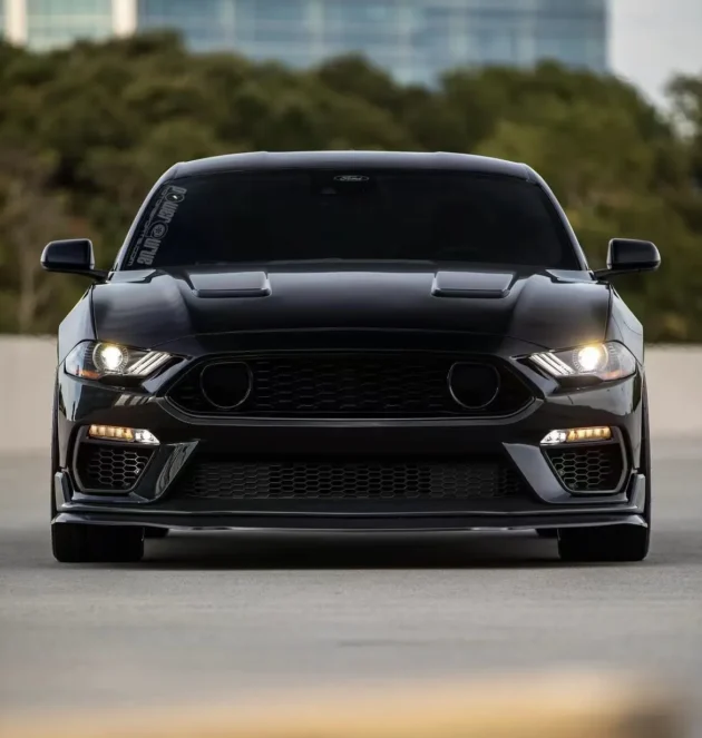Ford Mustang 2018-2022 Mach1 Style Front Bumper Body Kit - Image 4