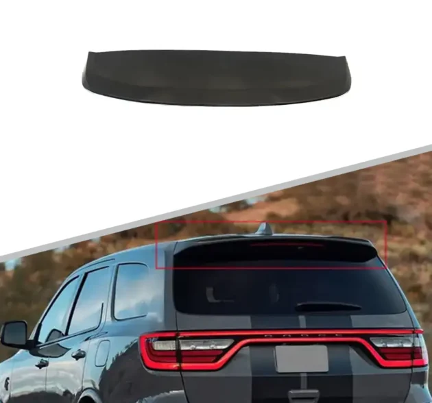 Dodge Durango 2012-2020 SRT Style Customized Roof Lip Car Body Kit Rear Bumper Wing Spoiler