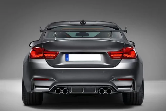BMW F80 F82 F83 Accessories Stainless Steel High Wing Spoiler - Image 4