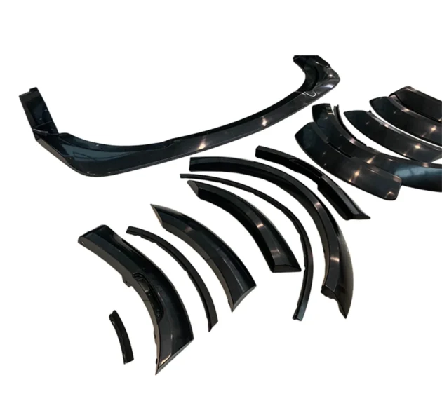 2015-2022 SRT Charger Front Lip With Wide Fender Flares - Image 2