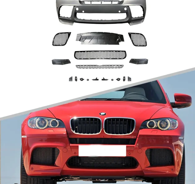 BMW E71 Upgrade to X6M Bodykit Front bumper E71 body Kits