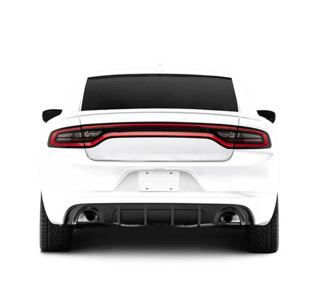 Dodge Charger 2015-20 Rock Style PP Rear Diffuser Lip Bumper SRT Bumper - Image 3