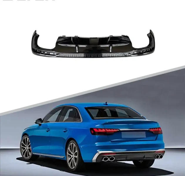 AUDI A4 2020-2022 Bumper Rear Diffuser Body Accessories